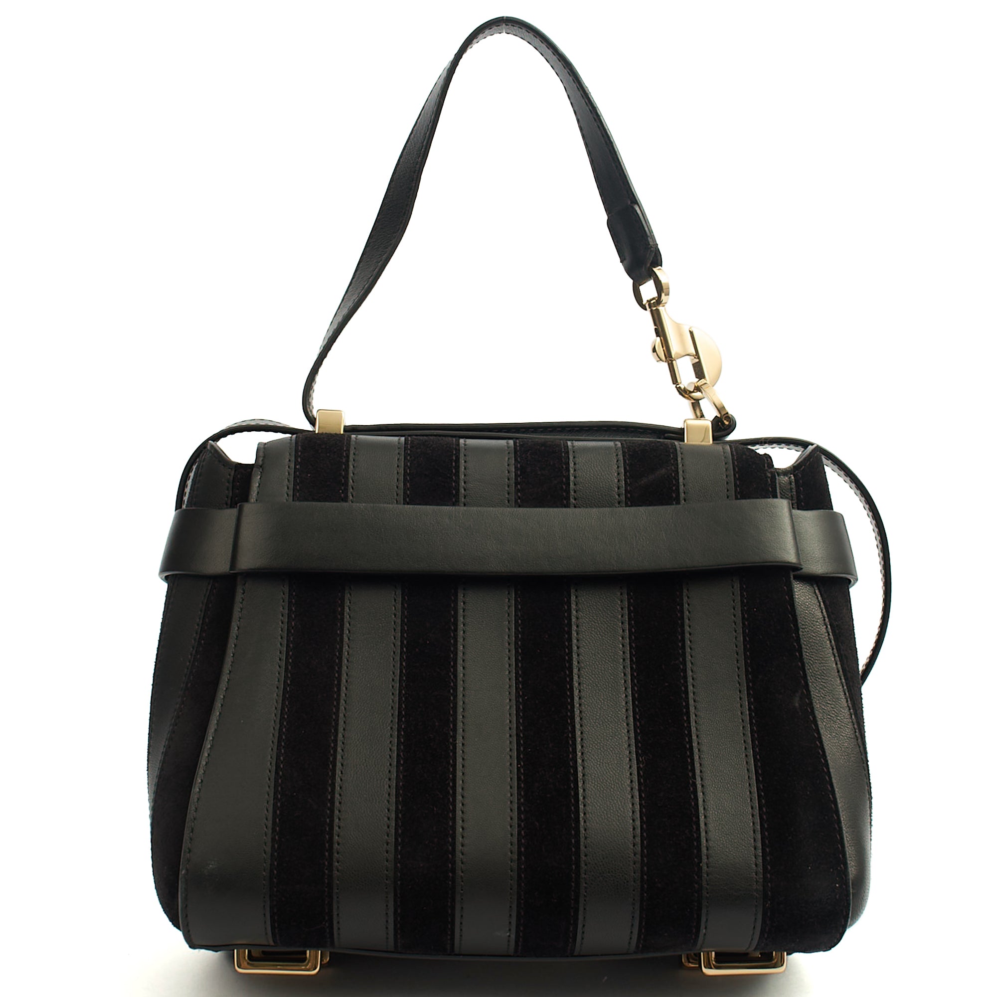 Chloe Backpack Nacha in Black, Leather