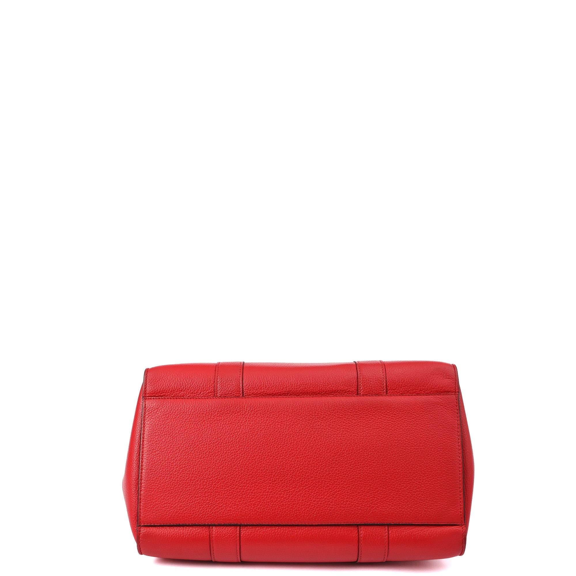 Mulberry Tote Zipped Bayswater in Red, Calfskin Leather
