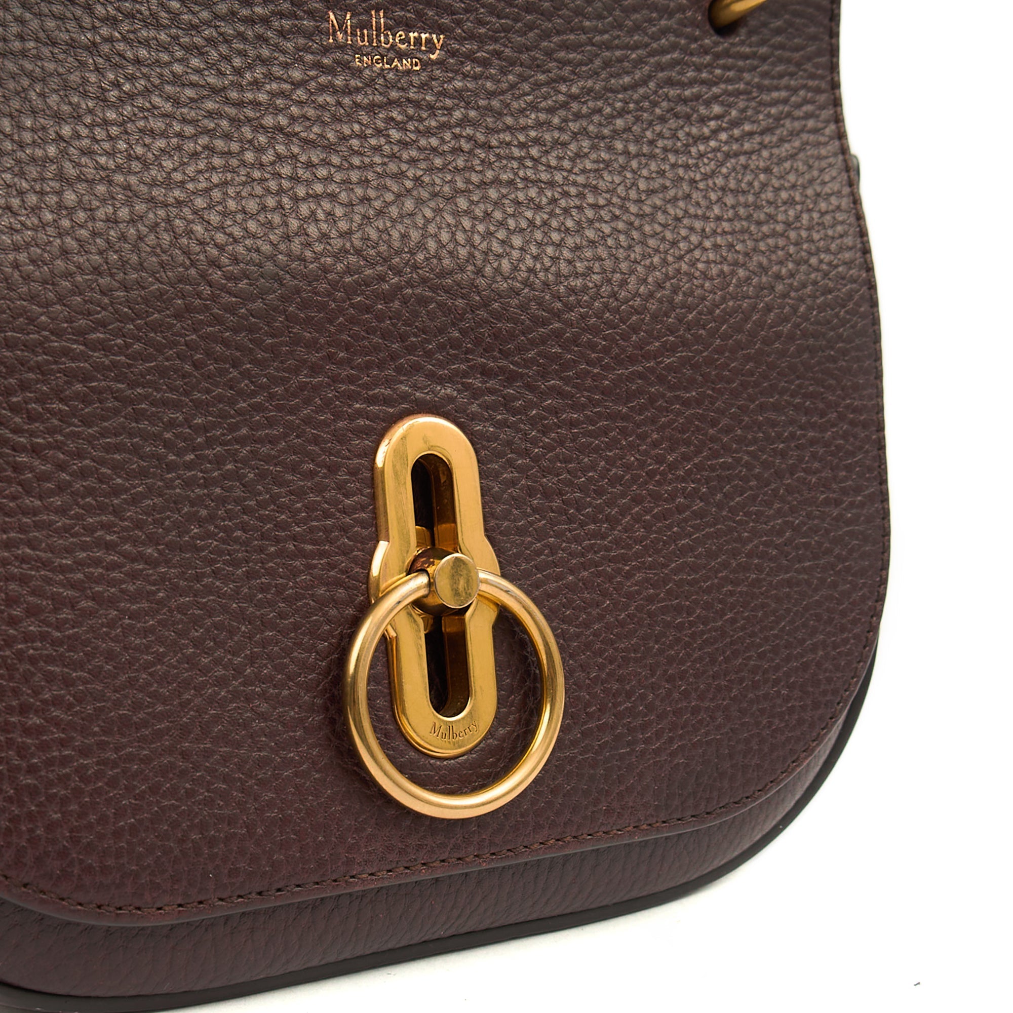 Mulberry Satchel Amberley Satchel - Small in Oxblood, Leather