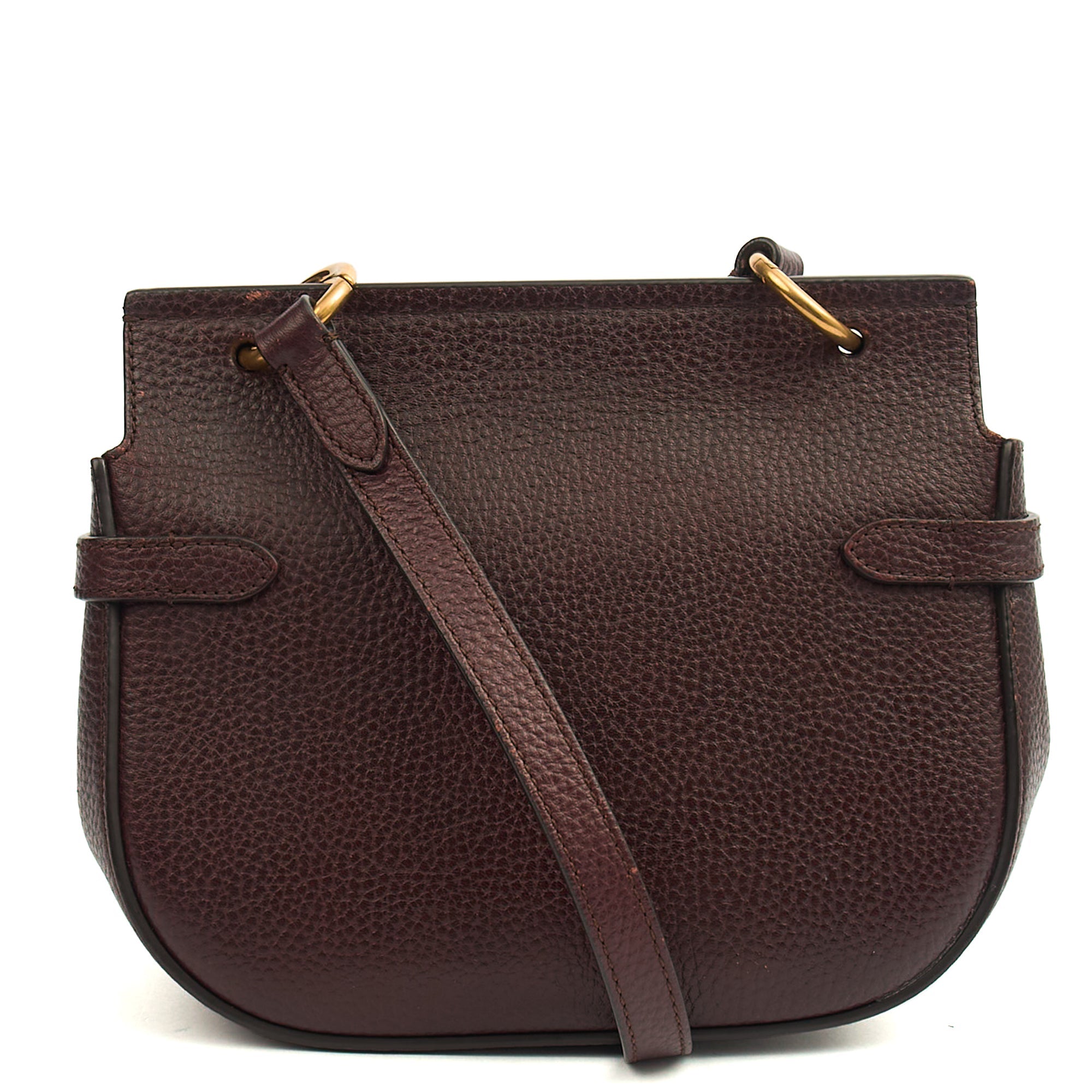 Mulberry Satchel Amberley Satchel - Small in Oxblood, Leather