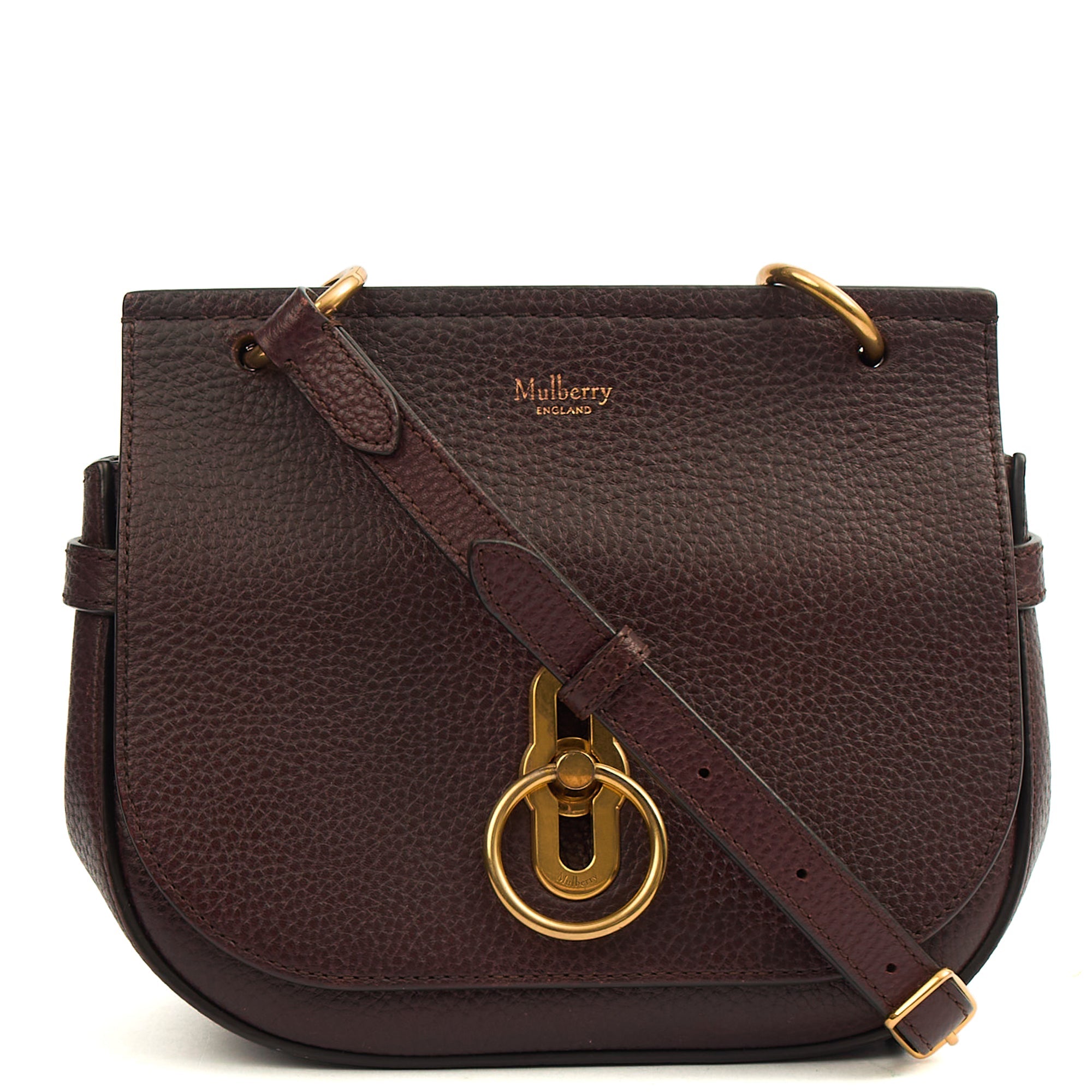 Mulberry Satchel Amberley Satchel - Small in Oxblood, Leather