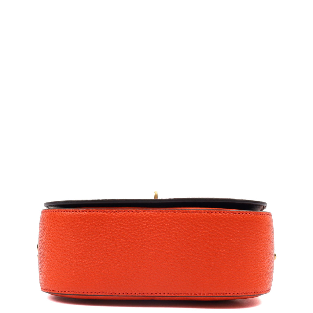 Mulberry Cross Body Darley Shoulder Bag  in Orange, Leather