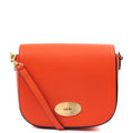 Mulberry Cross Body Darley Shoulder Bag  in Orange, Leather