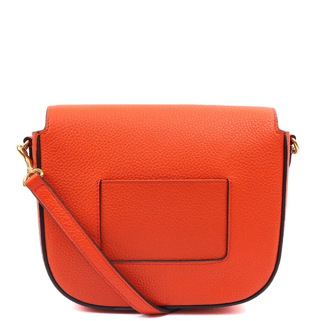 Mulberry Cross Body Darley Shoulder Bag  in Orange, Leather