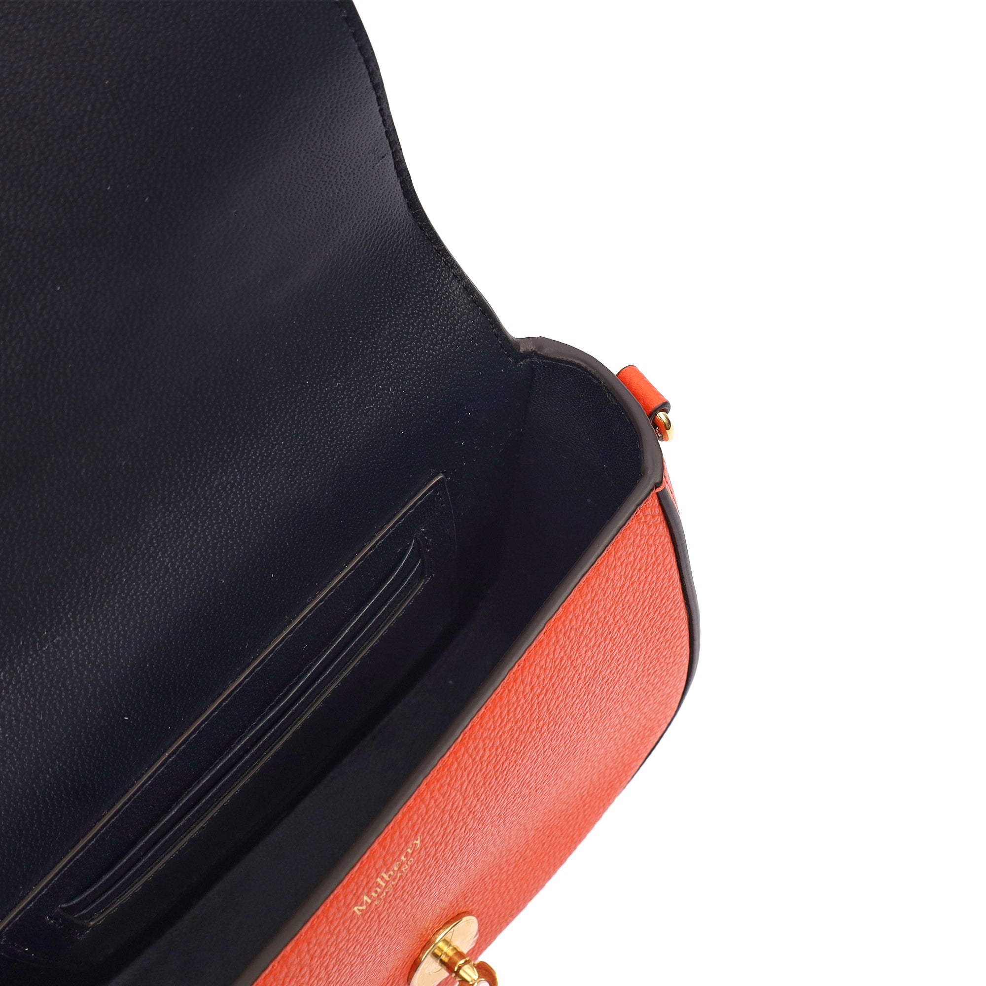 Mulberry Cross Body Darley Shoulder Bag  in Orange, Leather