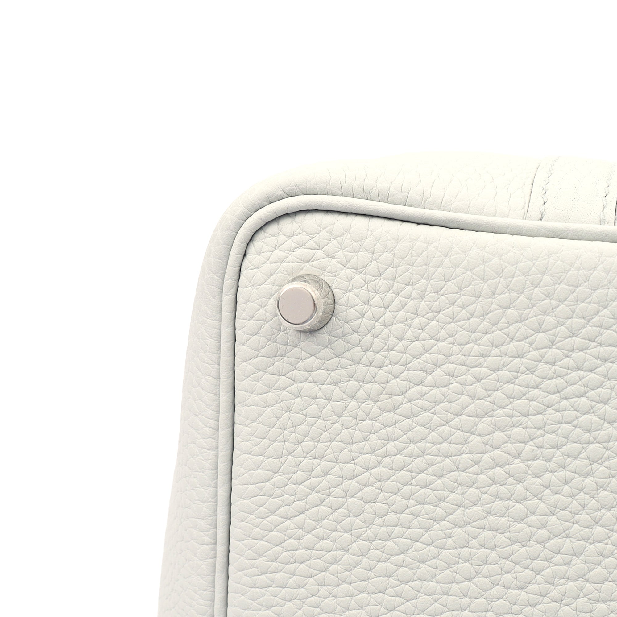 Hermes Bucket Bag Picotin 18 in Bleu Pale, Clemence Leather