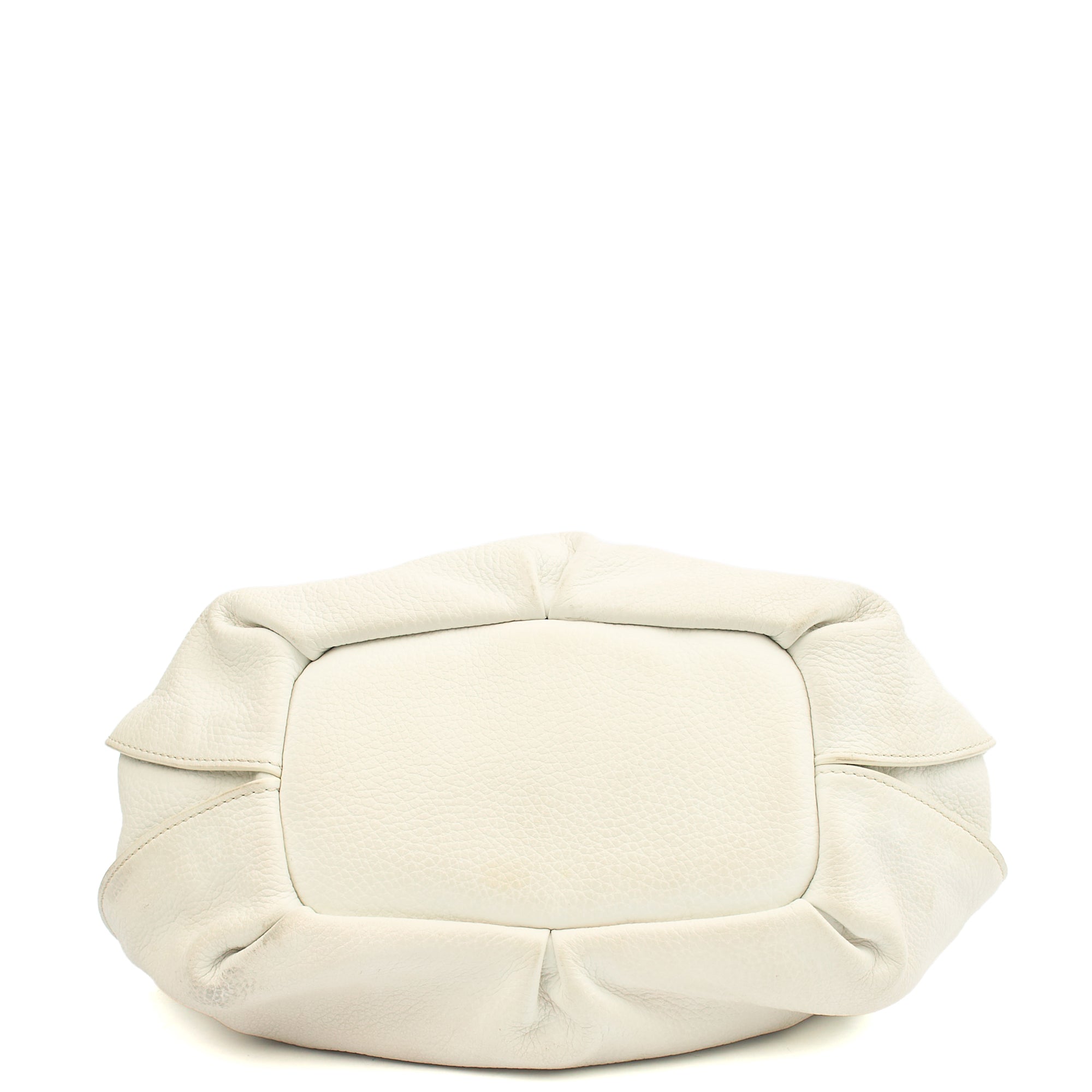Celine Tote Vintage Tote in White, Box Calfskin