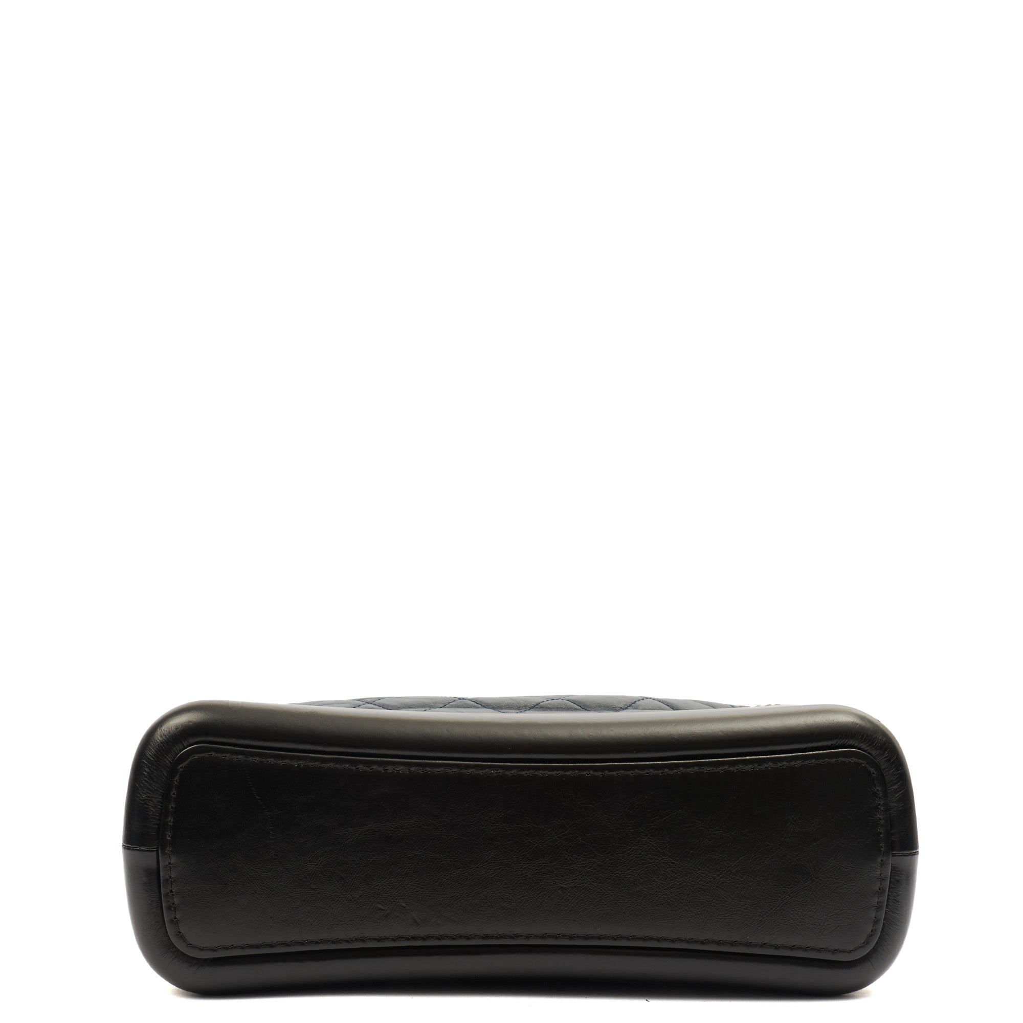 Chanel Cross Body Gabrielle Hobo - Small in Blue, Crinkled Calfskin Leather