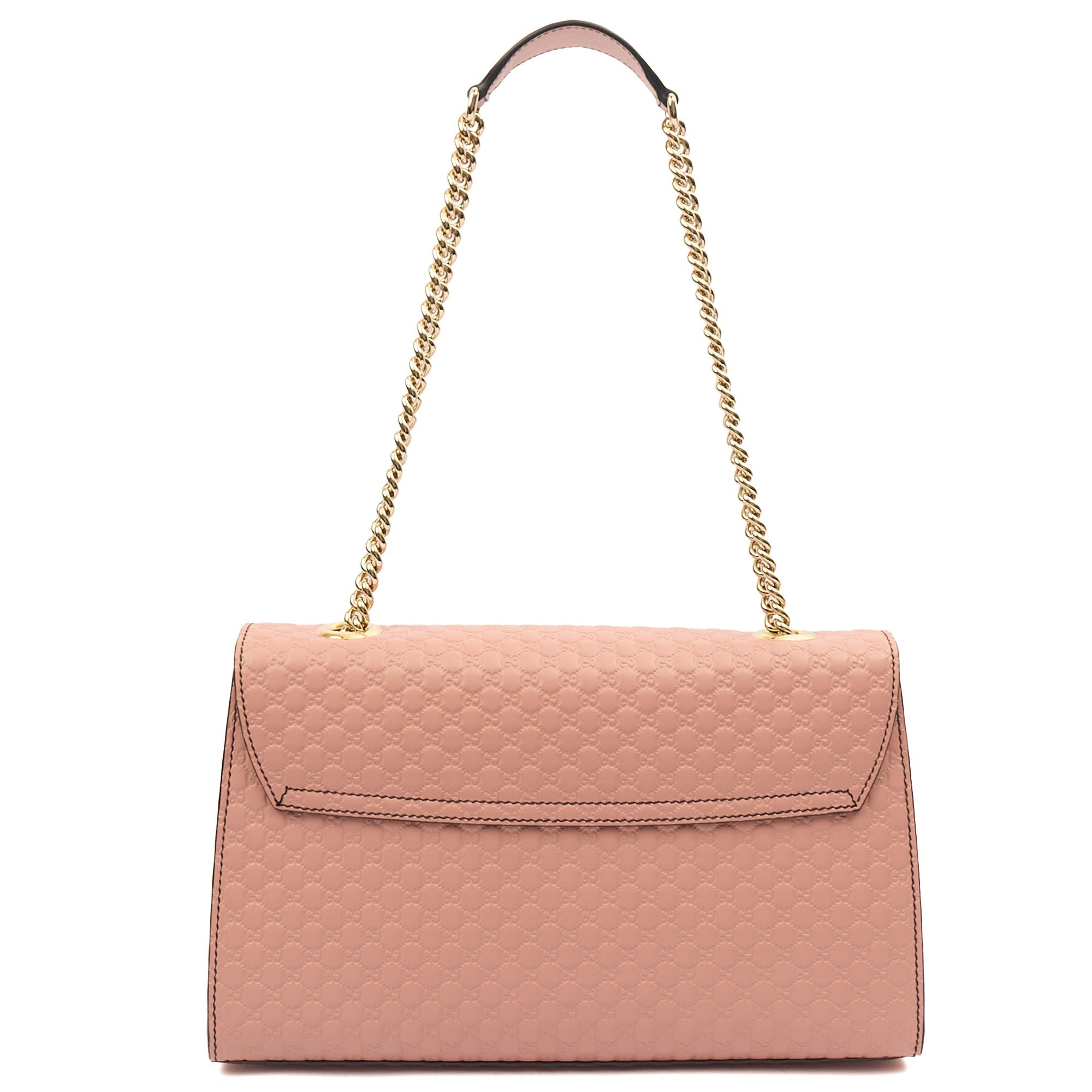 Gucci Emily Shoulder Bag in Pink, Guccissima