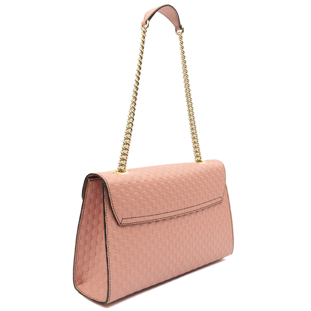 Gucci Emily Shoulder Bag in Pink, Guccissima