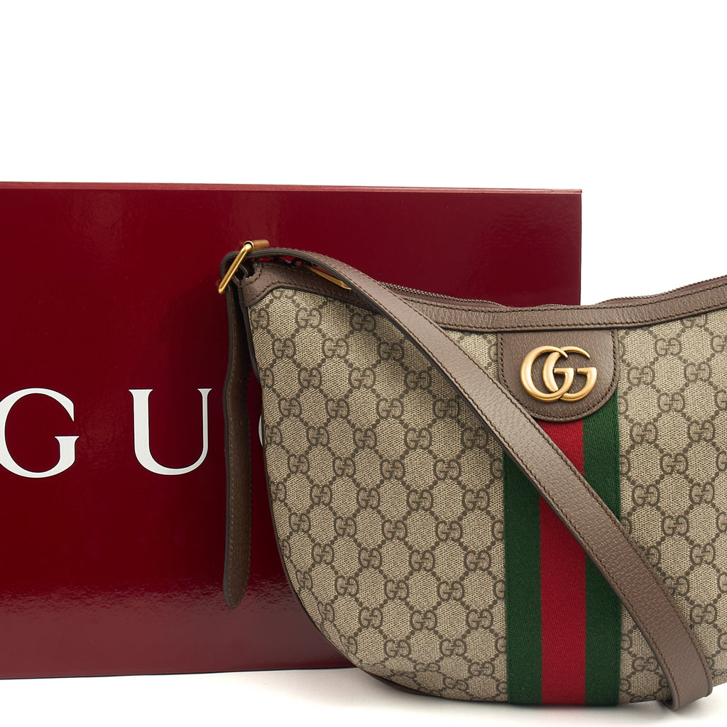 Gucci Cross Body Ophidia Crossbody in GG Supreme, Leather