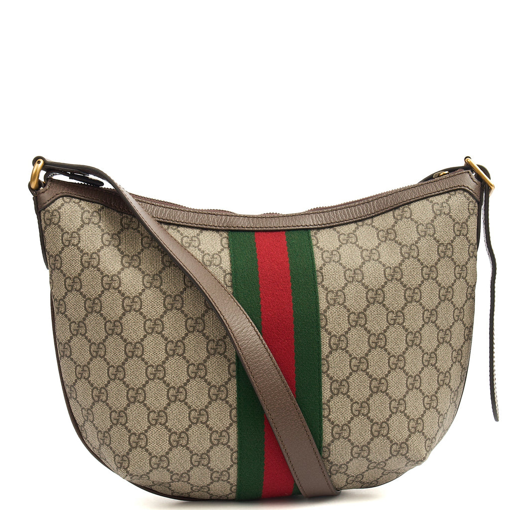 Gucci Cross Body Ophidia Crossbody in GG Supreme, Leather