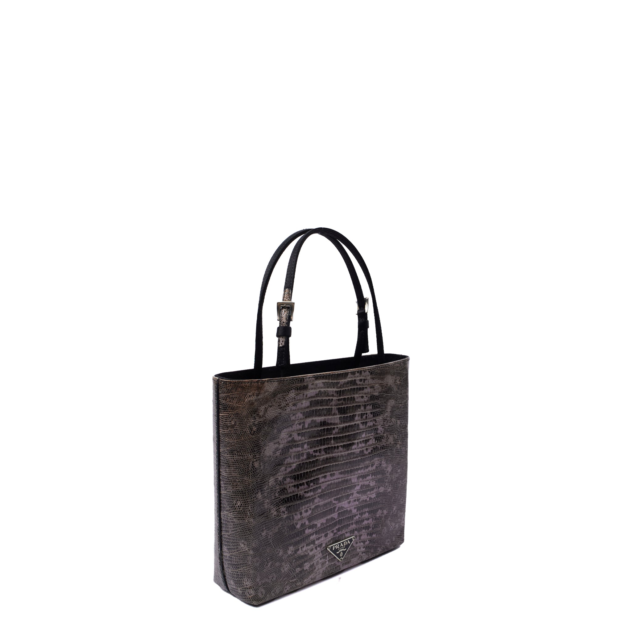 Prada Mini Bag Tote in Neutral, Leather