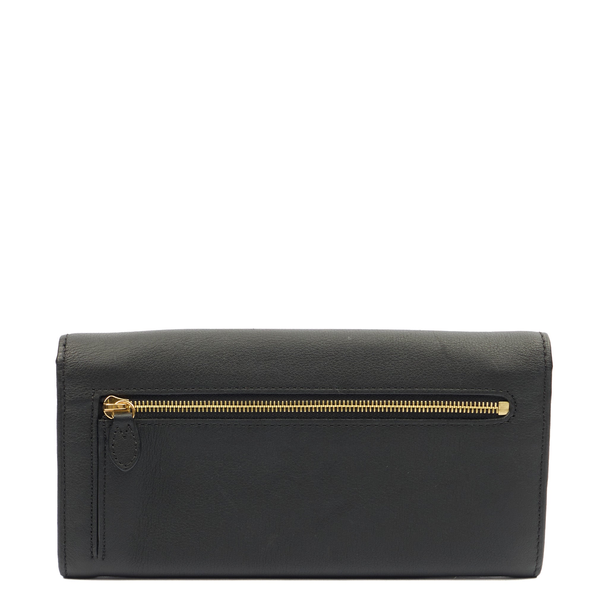 Mulberry Wallet Wallet in Black, Calfskin Leather