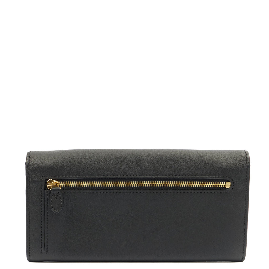 Mulberry Wallet Wallet in Black, Calfskin Leather