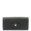 Mulberry Wallet Wallet in Black, Calfskin Leather