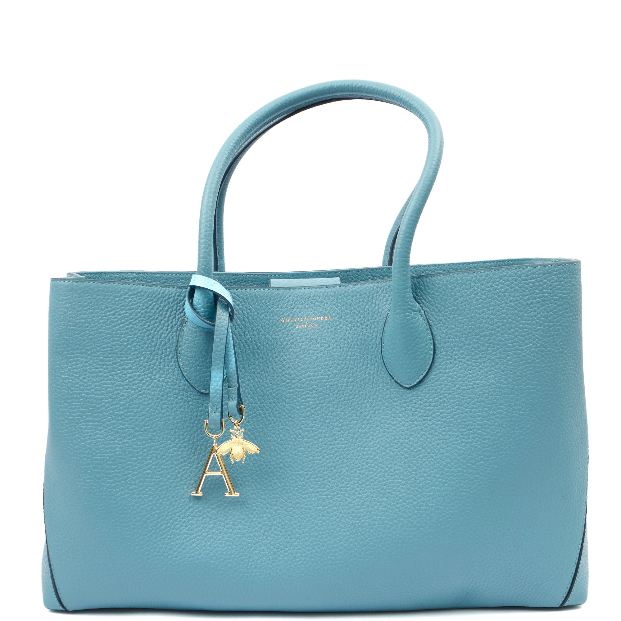 Aspinal of London Tote London Tote- Large in Pebble, Leather