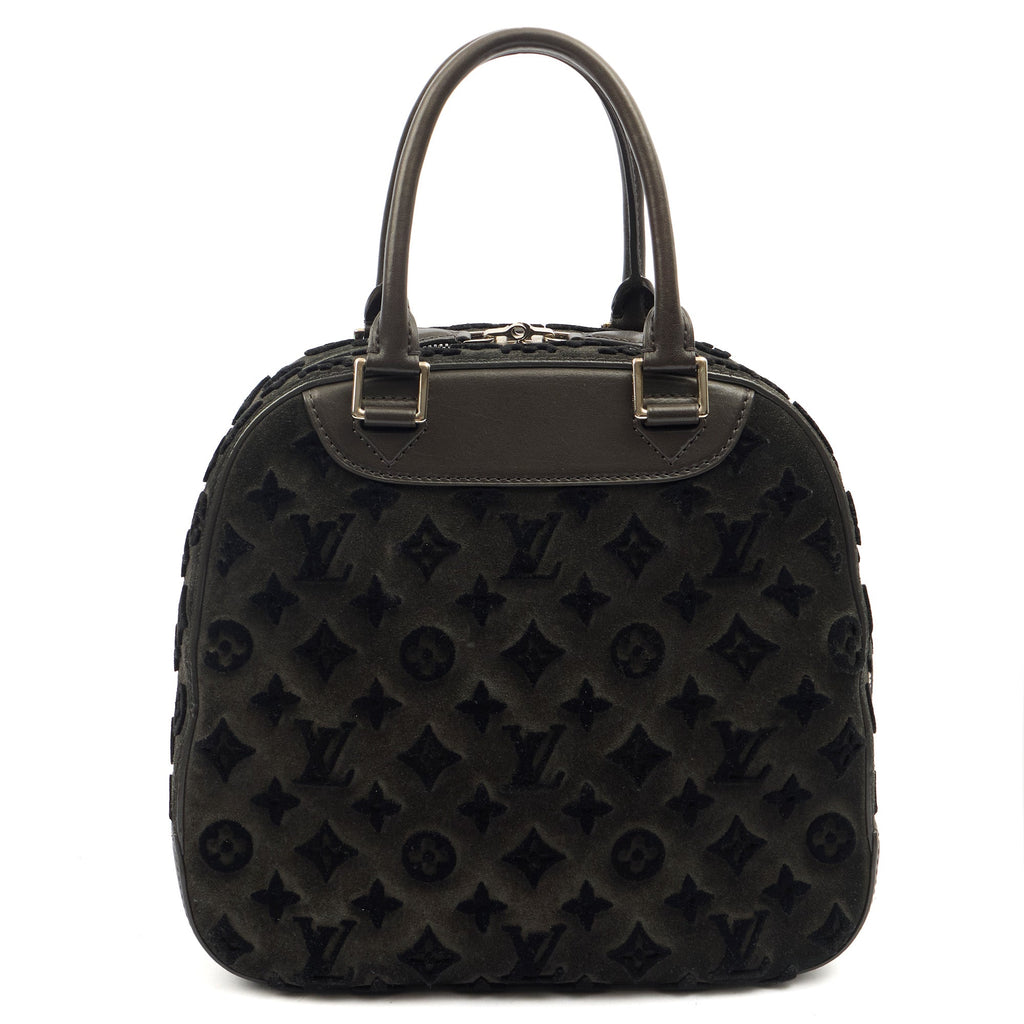 Louis Vuitton Tote Deauville in Black, Canvas