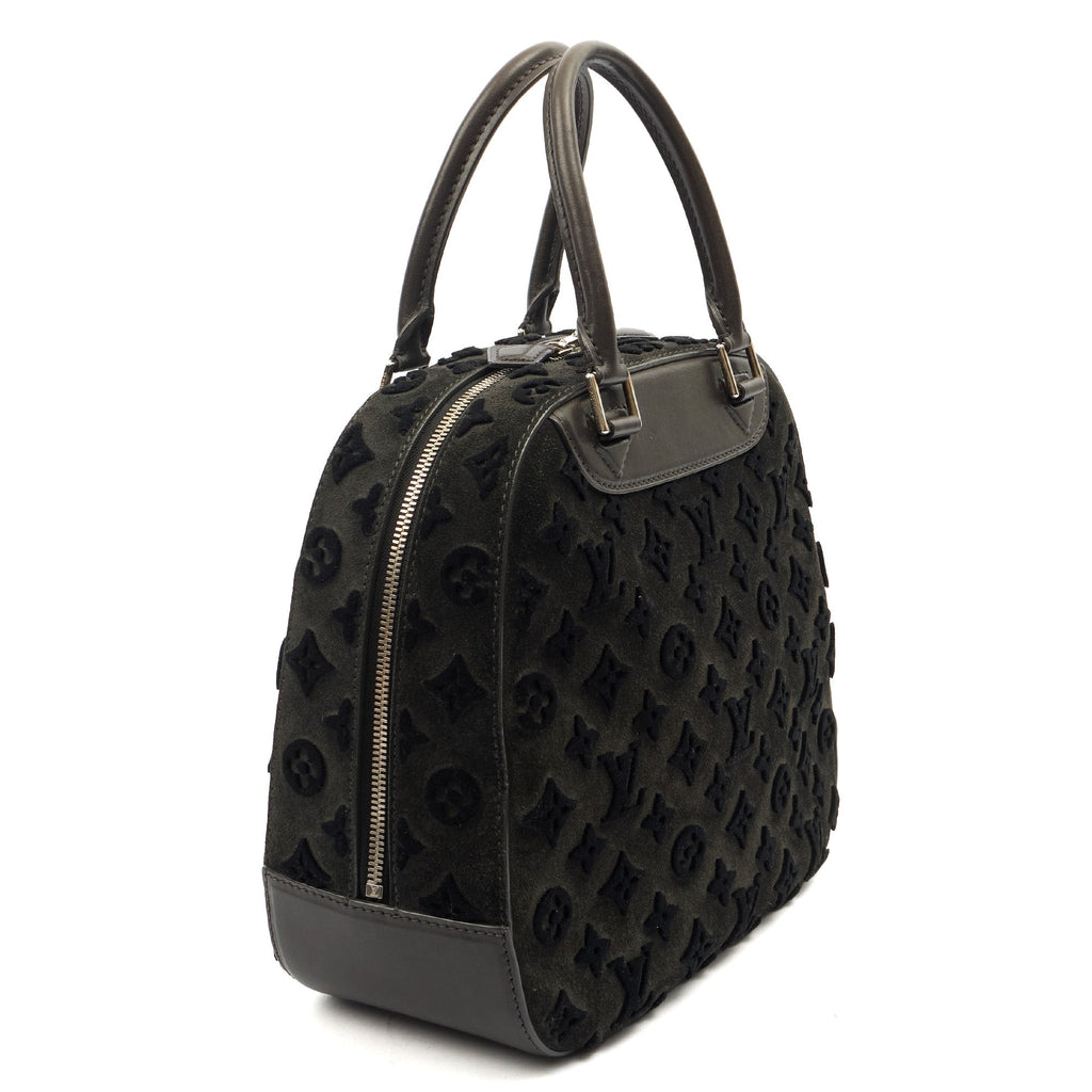 Louis Vuitton Tote Deauville in Black, Canvas