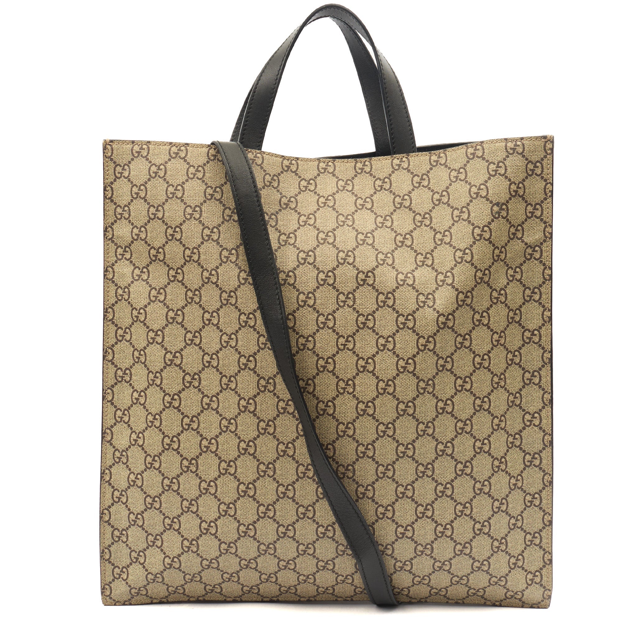 Gucci Tote Tote in GG Supreme, Leather