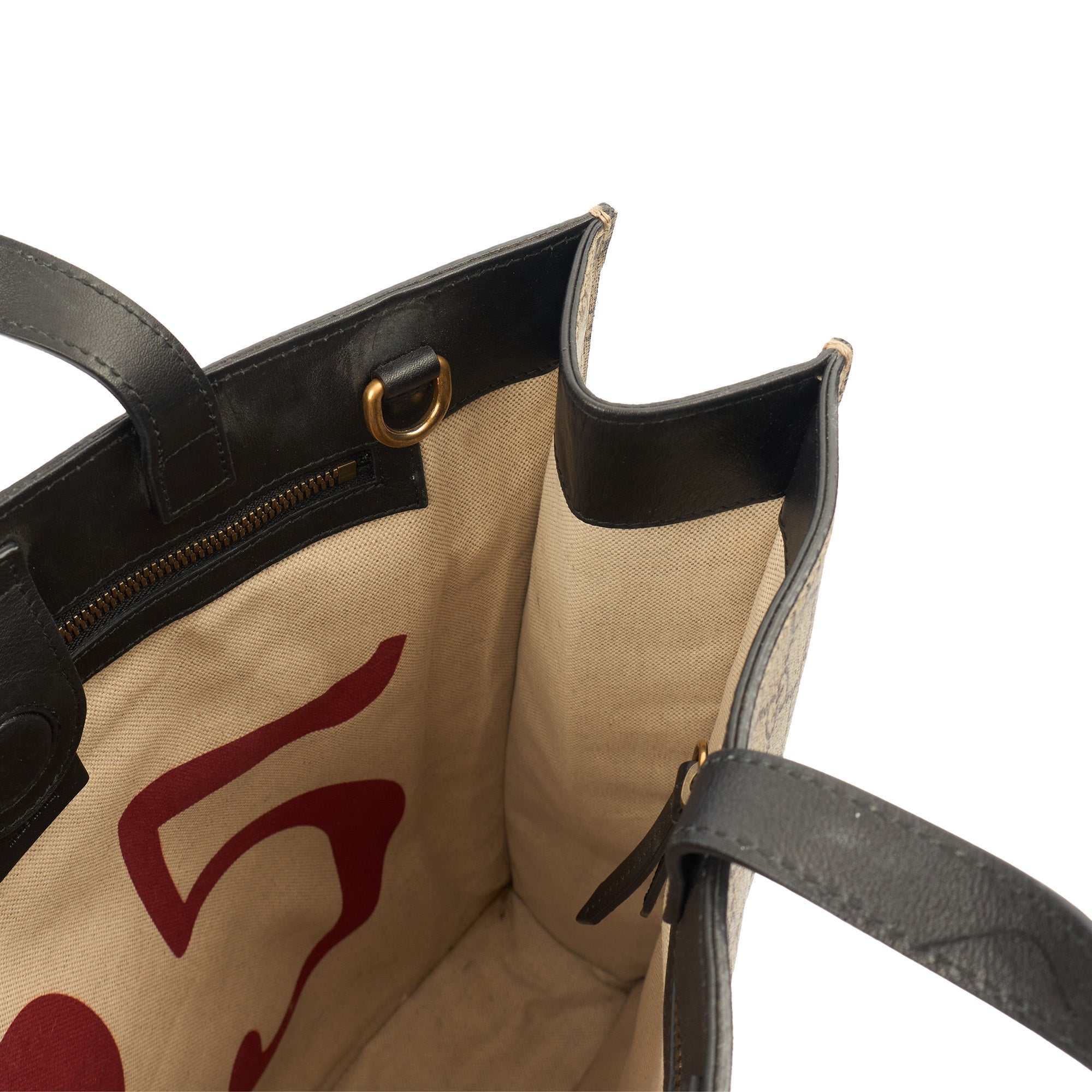 Gucci Tote Tote in GG Supreme, Leather