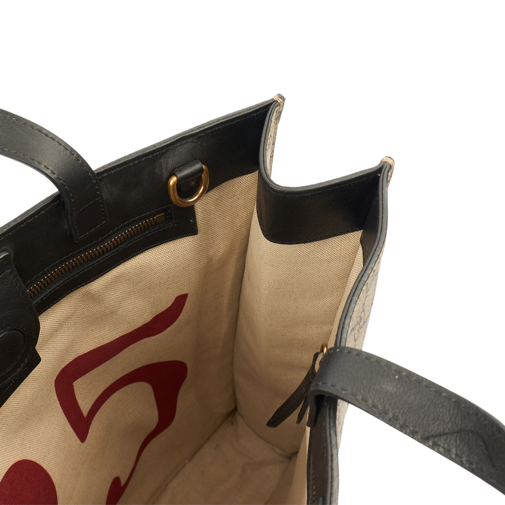 Gucci Tote Tote in GG Supreme, Leather