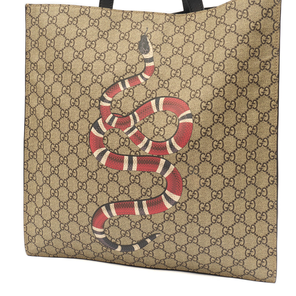 Gucci Tote Tote in GG Supreme, Leather