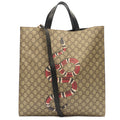 Gucci Tote Tote in GG Supreme, Leather