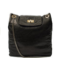 Chanel Shoulder Bag Drill Tote - Large in Black, Leather