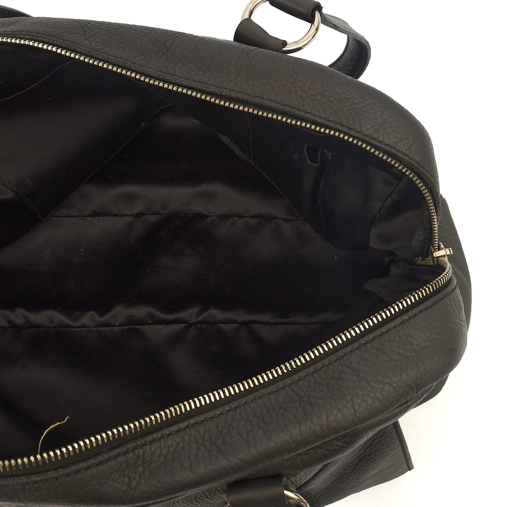 Saint Laurent Tote Tote in Dark Green, Calfskin Leather