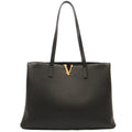Versace Tote Virtus in Black, Leather