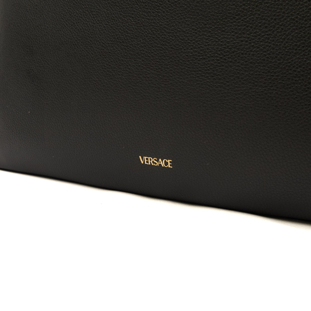 Versace Tote Virtus in Black, Leather