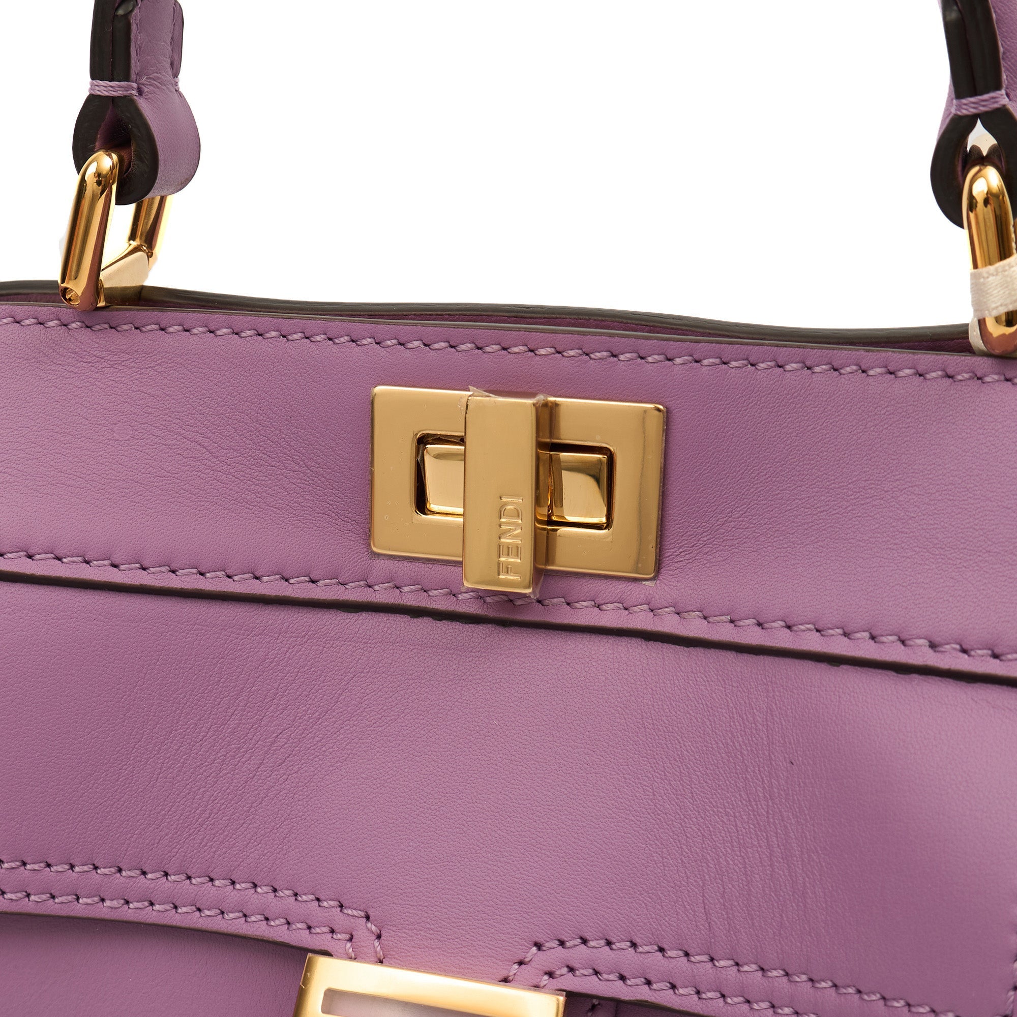 Fendi Cross Body Peekaboo Iseeu - Small in Purple, Leather