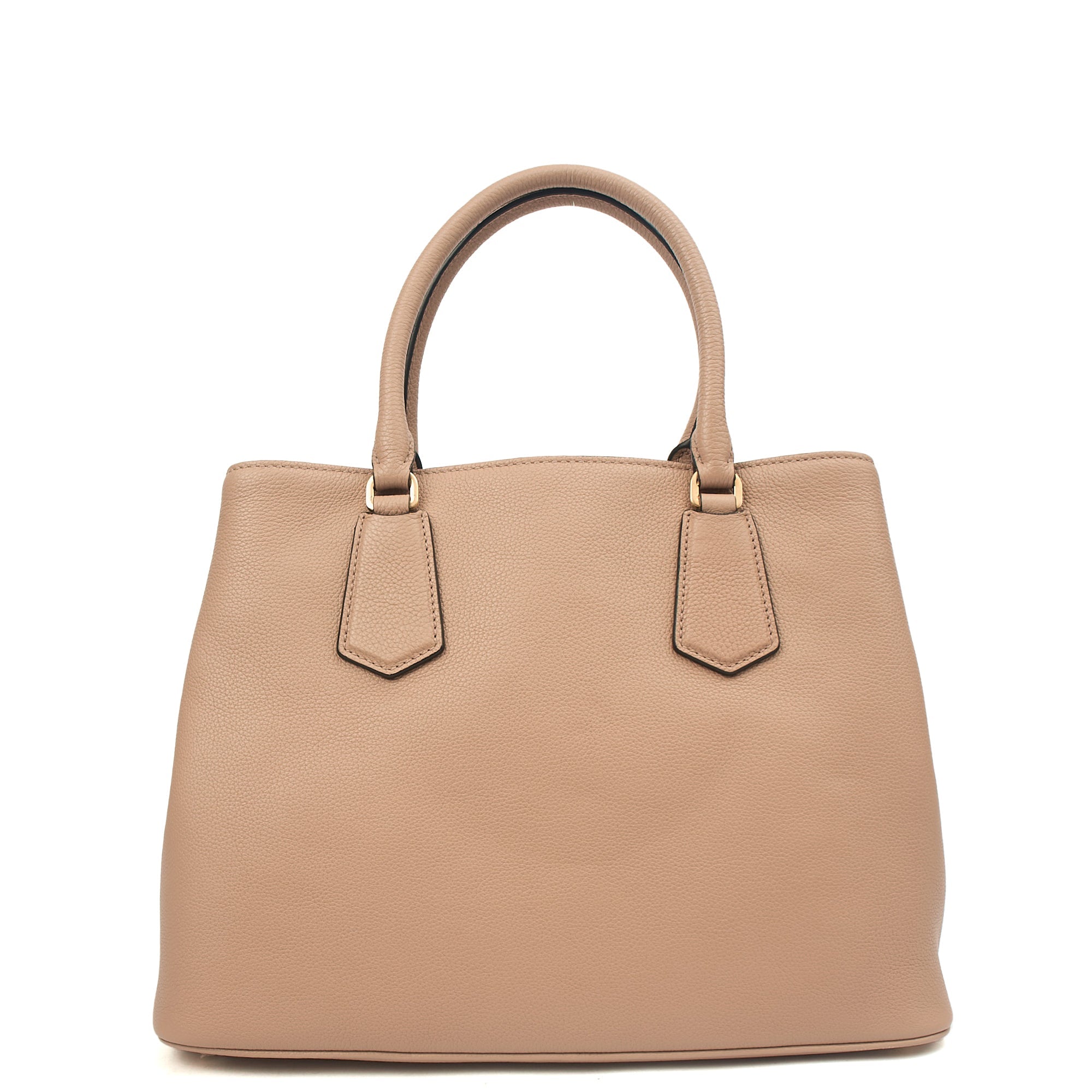 Prada Tote Double Tote - Medium in Powder Pink, Calfskin