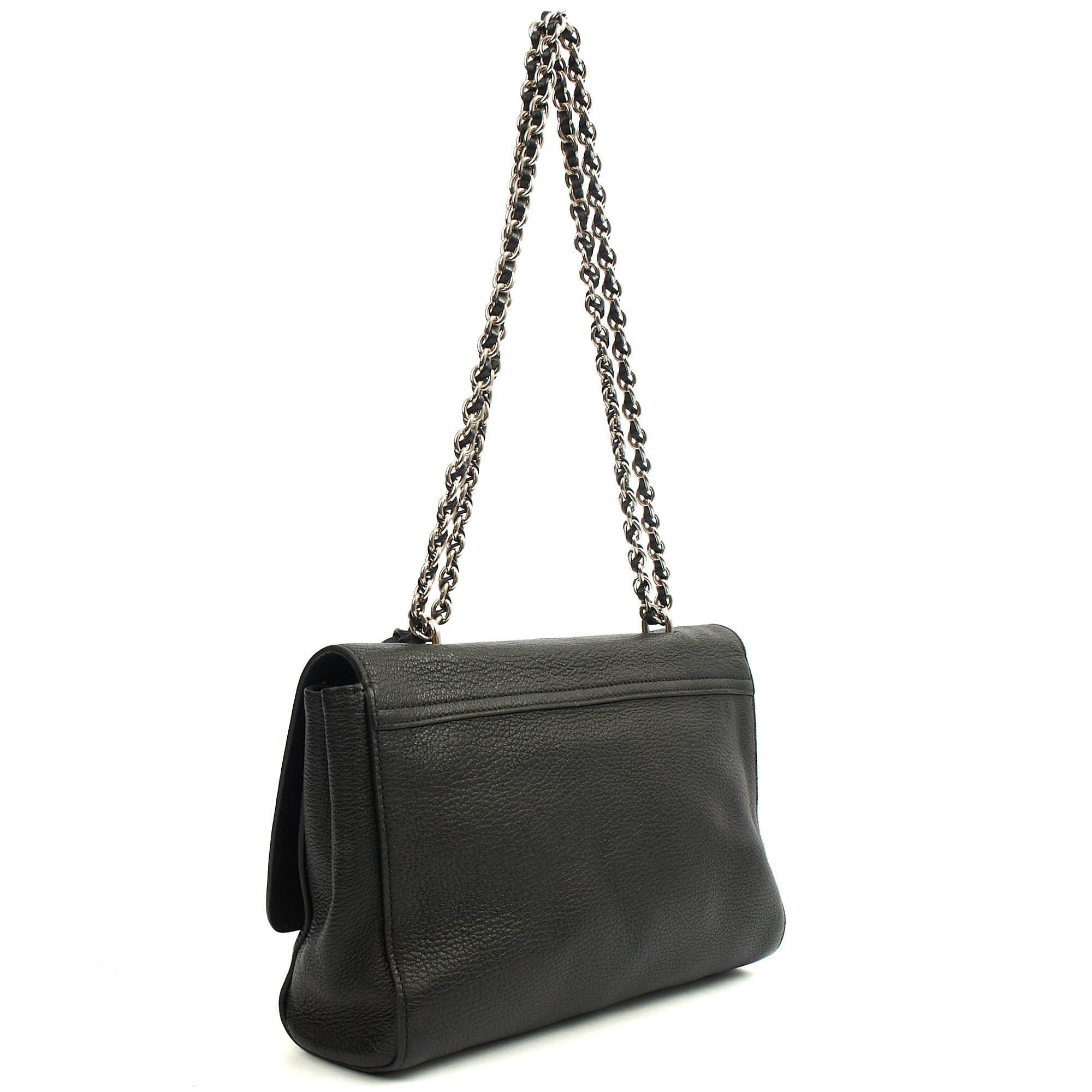 Mulberry Cross Body Lily - Large in Black, Leather