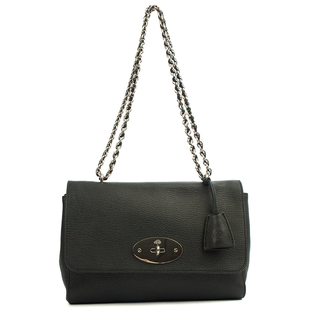 Mulberry Cross Body Lily - Large in Black, Leather