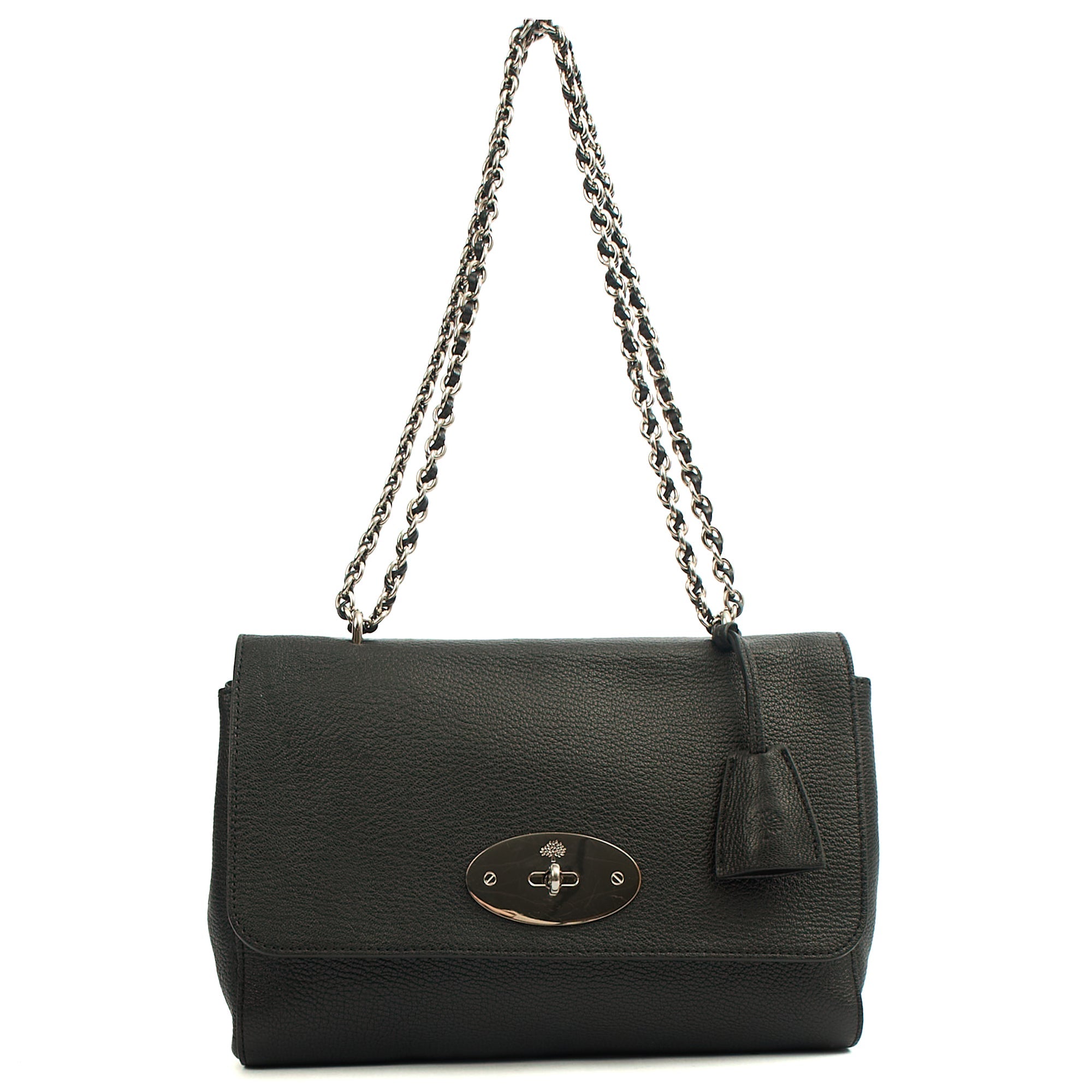 Mulberry Cross Body Lily - Large in Black, Leather