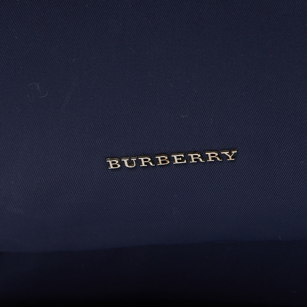 Burberry Backpack in Blue, Canvas