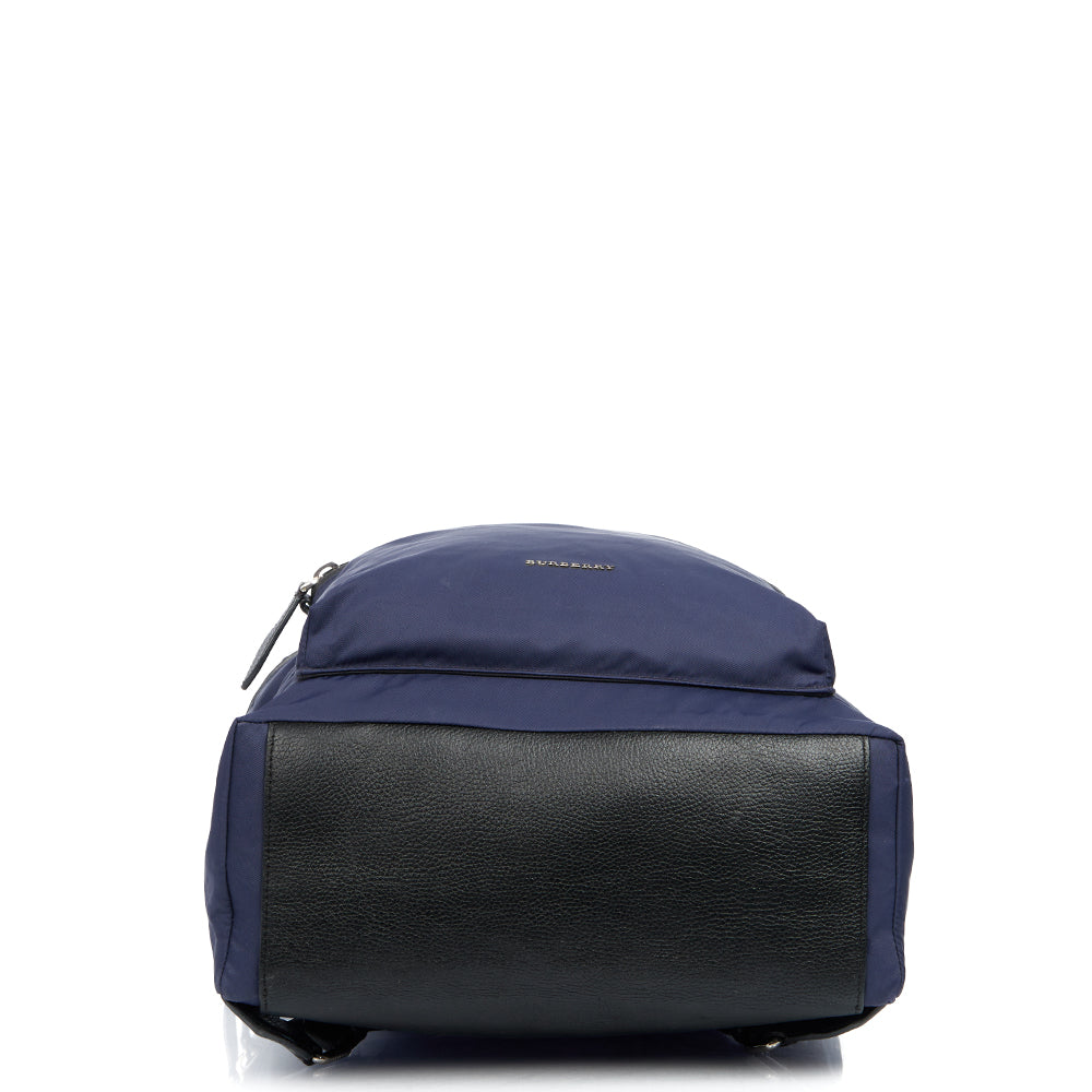 Burberry Backpack in Blue, Canvas