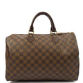 Louis Vuitton Tote Speedy 35 in Damier Ebene, Canvas