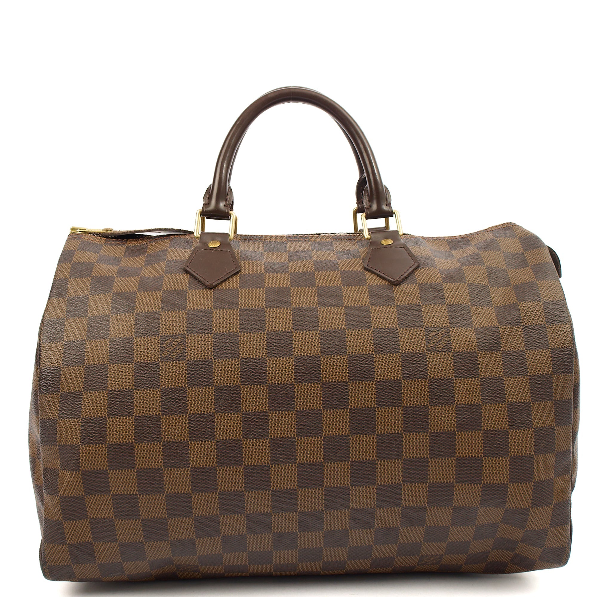 Louis Vuitton Tote Speedy 35 in Damier Ebene, Canvas