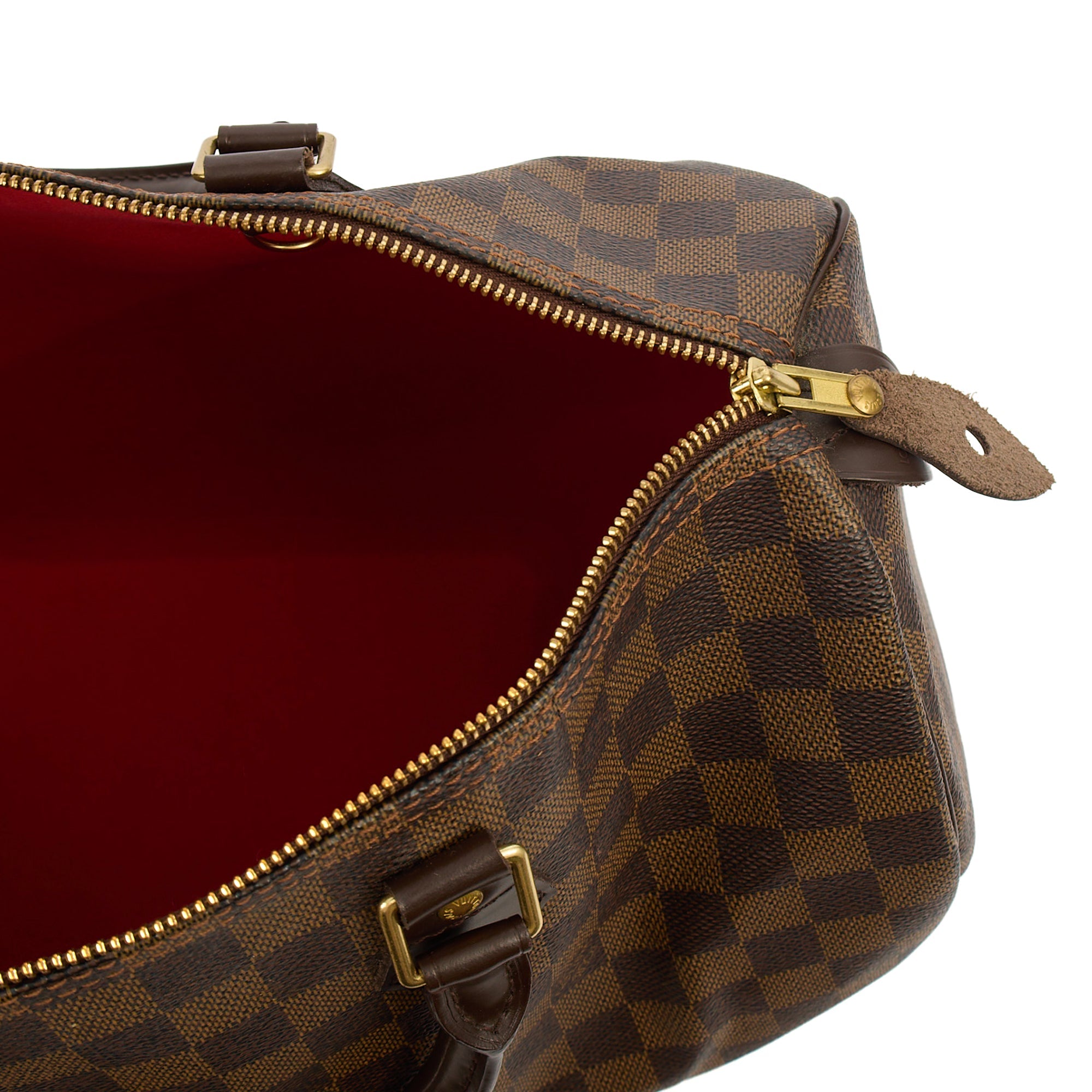 Louis Vuitton Tote Speedy 35 in Damier Ebene, Canvas
