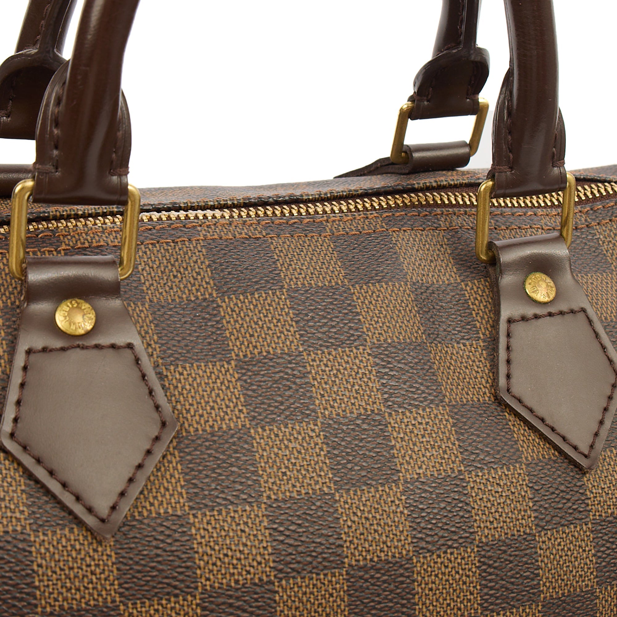 Louis Vuitton Tote Speedy 35 in Damier Ebene, Canvas