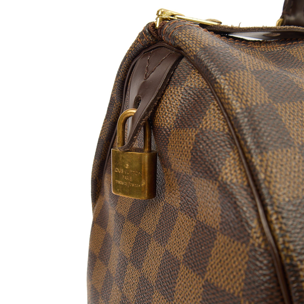 Louis Vuitton Tote Speedy 35 in Damier Ebene, Canvas
