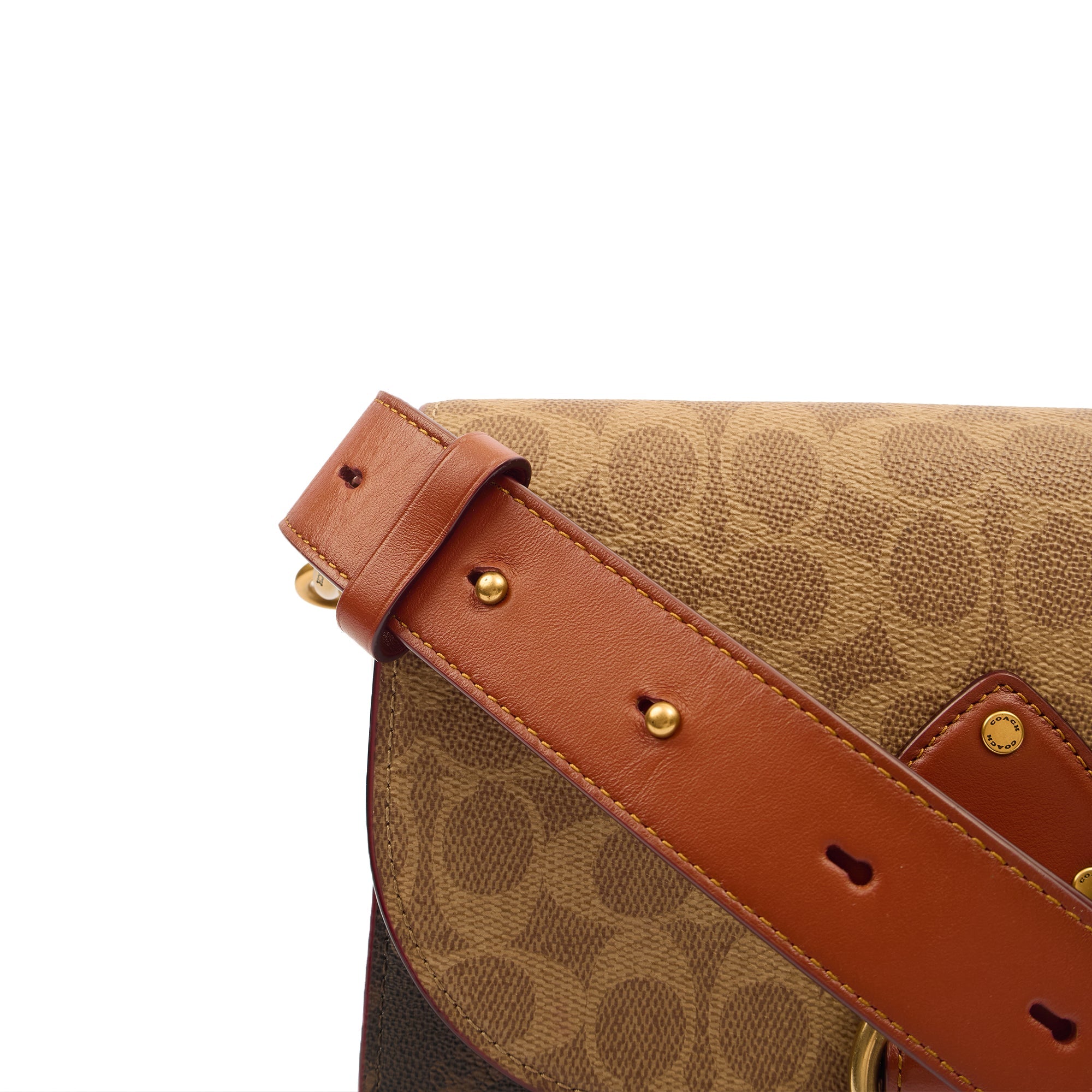 Coach Cross Body Beat in Brown, Leather
