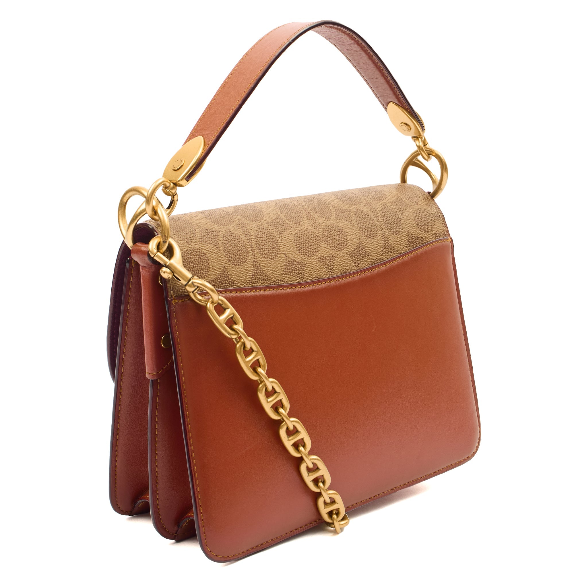 Coach Cross Body Beat in Brown, Leather