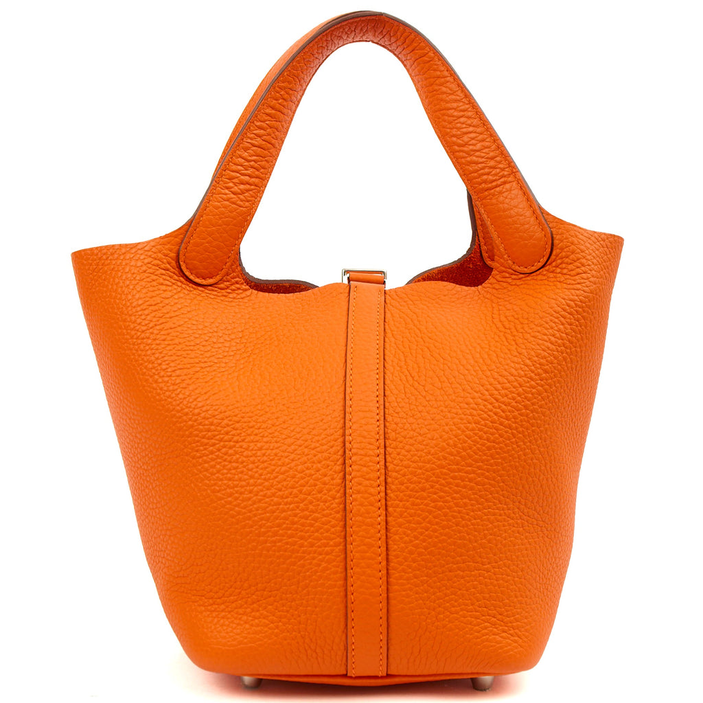 Hermes Top Handle Picotin Lock 18 in invalid, Leather