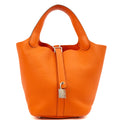Hermes Top Handle Picotin Lock 18 in invalid, Leather