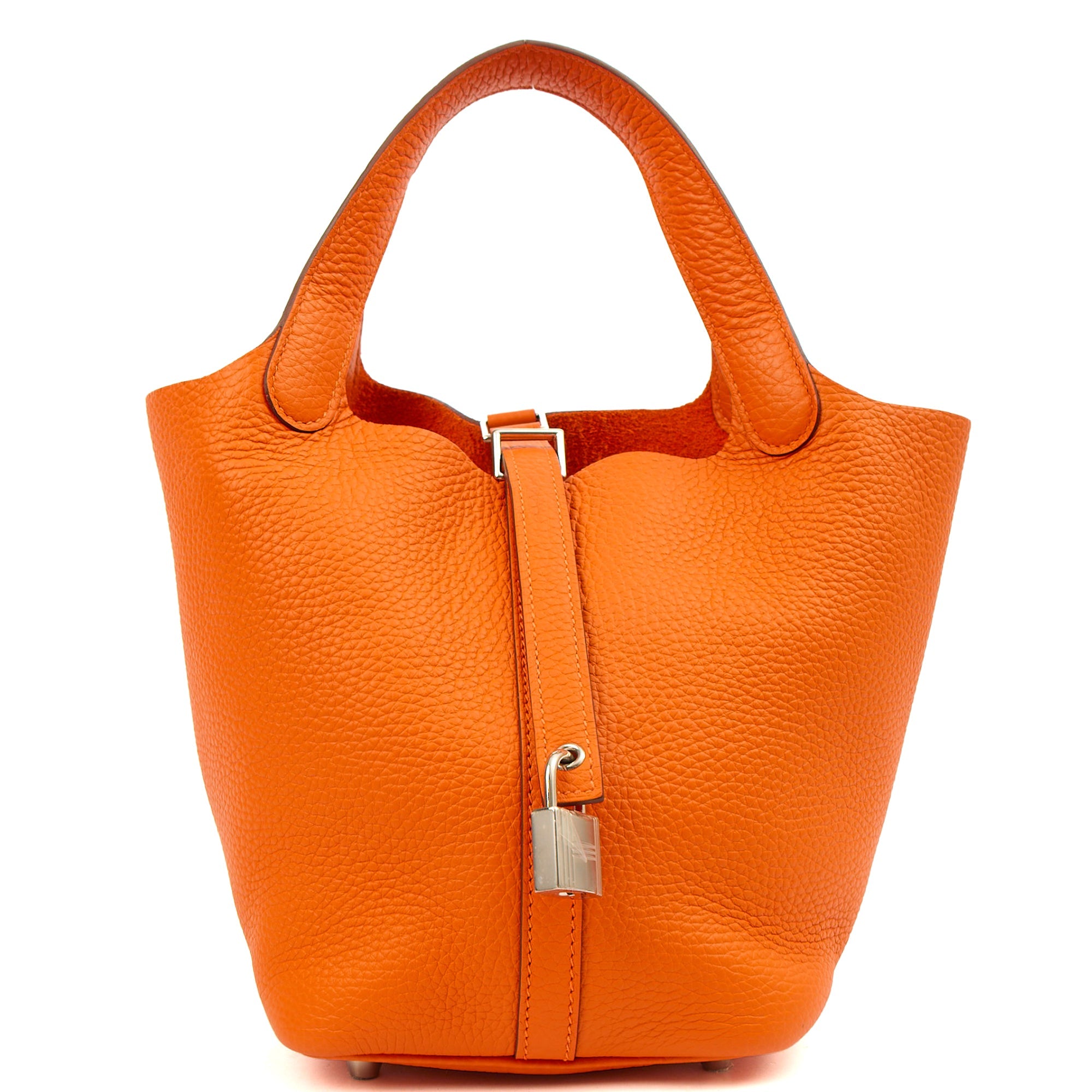 Hermes Top Handle Picotin Lock 18 in invalid, Leather