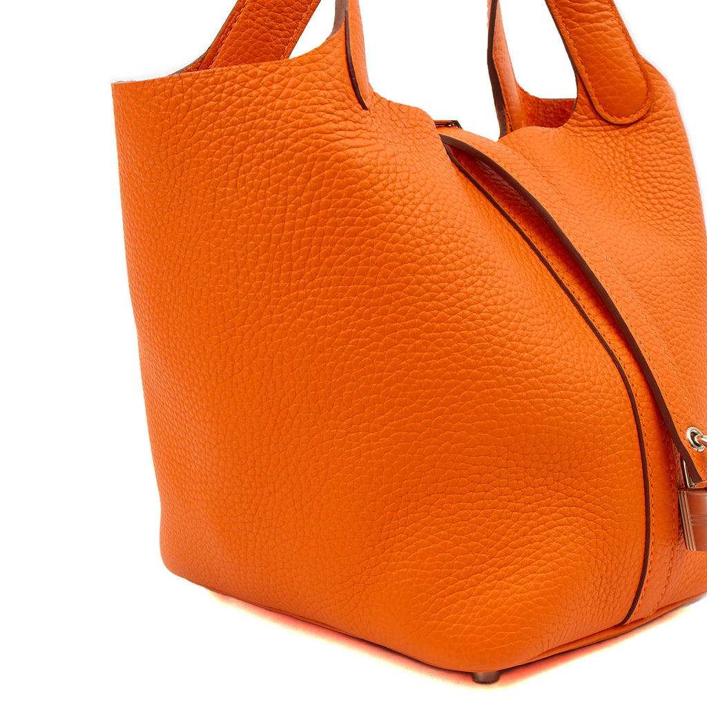 Hermes Top Handle Picotin Lock 18 in invalid, Leather